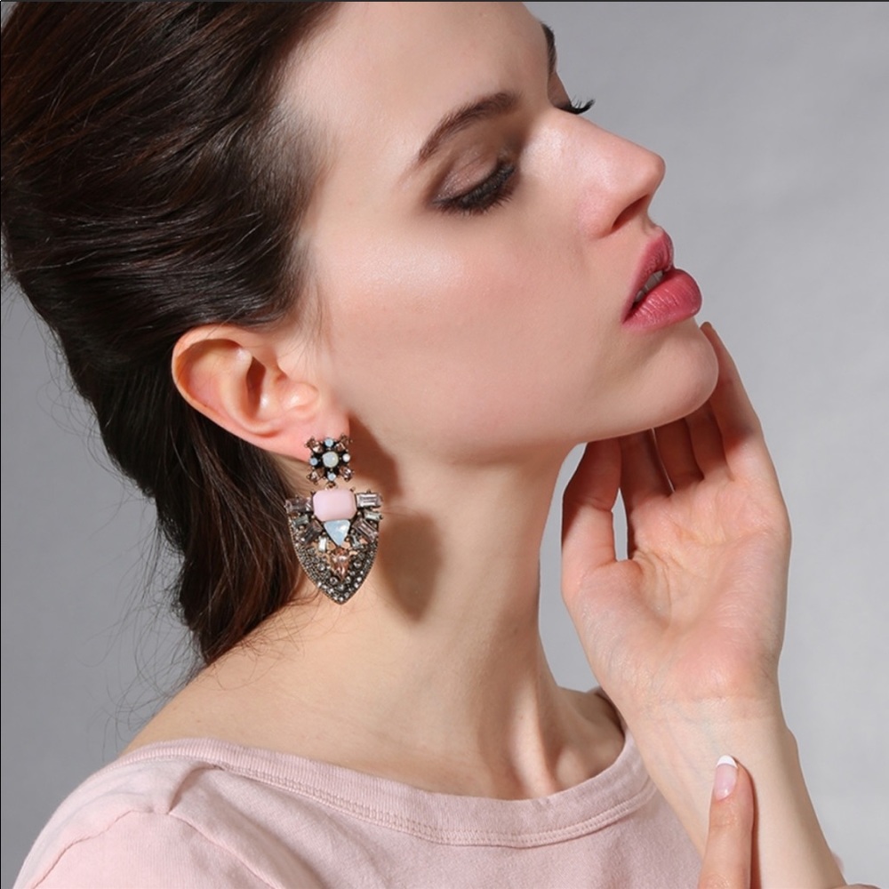 Dangling "Beloved Princess" Earrings